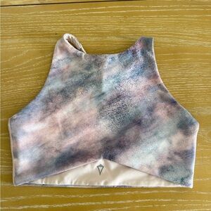 Ivivva Multicolor Crop Top sports bra.   size. 14